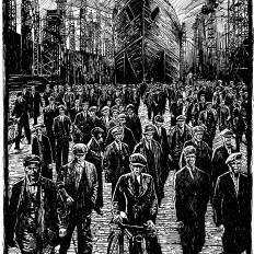 Ryan Mutter - End of the Shift (Limited Edition Print)
