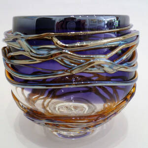 Allister  Malcolm - Golden Trailing Bowl Small