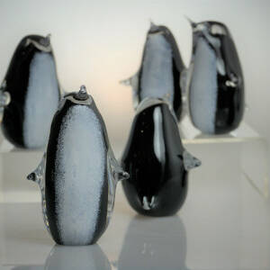 Richard Glass - Black & White Penguins