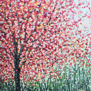 Alison Cowan - Peach Blossom Tree