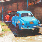 Pam Carter Private Collection - Jeremy Saunders 'Havana Cars'