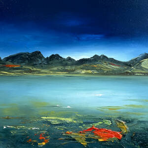 Linda Park - Fading Light on Loch Slapin, Isle of Skye