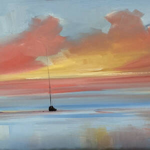 Rosanne Barr - Fleeting Sunset Clouds