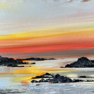 Rosanne Barr - Rocky Silhouettes at Sundown