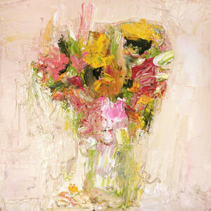 Alison McWhirter - Flaming June Rose, Elecampane and Sunflowers