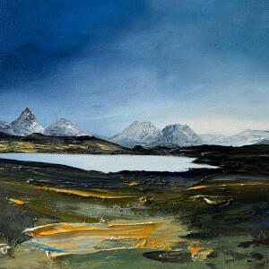 Linda Park - View of the Mountains of Coigach