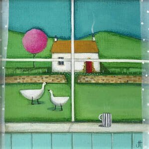 Jackie Henderson - Scenes Through A Cottage Window (Wild Geese)