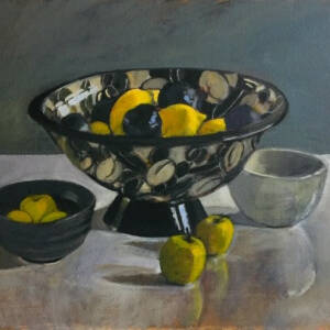 Alexandra Gardner - Still Life Bowls and Fruit