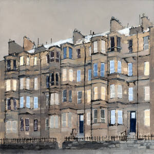 Dominic Cullen - Parade Tenements, Grey Sky