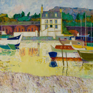 David Smith RSW - Summer Bowling Harbour