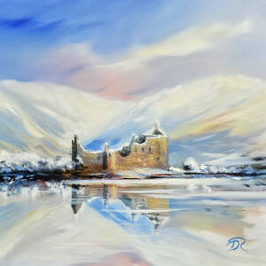 Douglas Roulston - A Winters Call, Kilchurn Castle