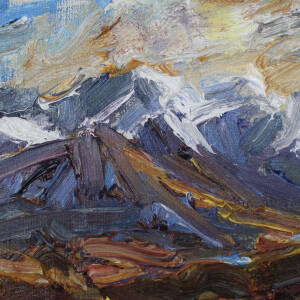 Jonathan Shearer - Evening Sky Beinn Dearg