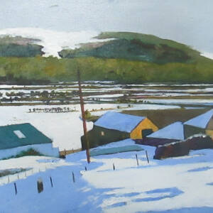 Davy Brown - Cree Valley in Snow