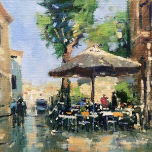 Peter Foyle - Café, Aix en Provence