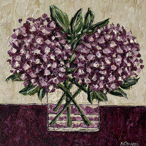 Alison Cowan - Mauve Hydrangea Burst