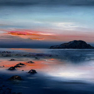 Linda Park - Catching the Sunrise over Holy Isle, Isle of Arran