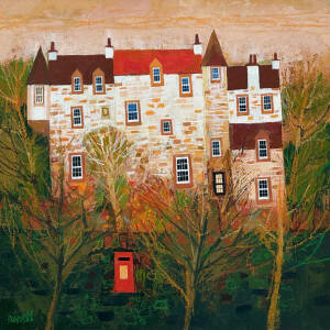 George Birrell - Postbox and Castle