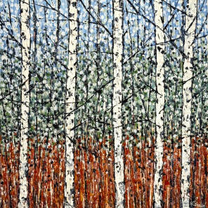 Alison Cowan - Five Birch Trees