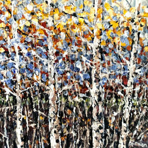 Alison Cowan - Four Birch Trees