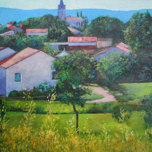 Davy Brown - Village in the Ardeche