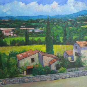 Davy Brown - View from Barjac