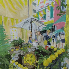 James Somerville Lindsay - Lemons from Amalfi