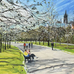 James Somerville Lindsay - Signs of Spring, Kelvingrove