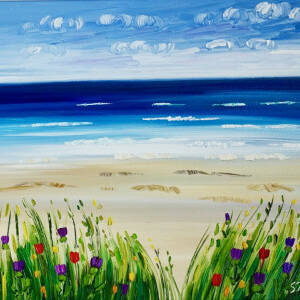 Sheila Fowler - Beach and Machair Harris