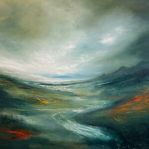 Linda Park - Light on the Contours of a Rugged Cuillin Landscape