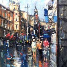 Peter Foyle - Between Showers, Buchanan Street