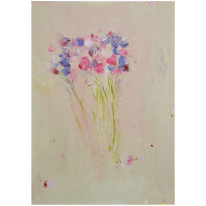 Alison McWhirter - Sweet Peas in Morning Sunlight; June