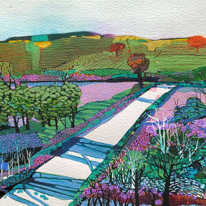 Carol Dewart PAI RSW RGI - The Road to the Hills