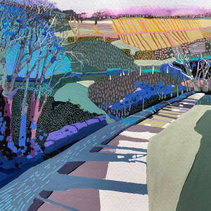 Carol Dewart PAI RSW RGI - Summer Shadows