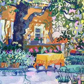 Jennifer Irvine RGI RSW - Les Florets Gigondas