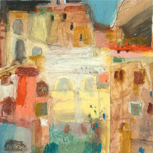 Paul Murray RSW PAI RGI - Amalfi View