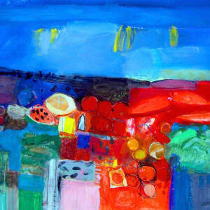 Paul Murray RSW PAI RGI - Spanish Fruit Shop