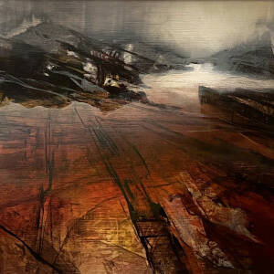 Beth Robertson Fiddes - Winter Pool, Clachtoll