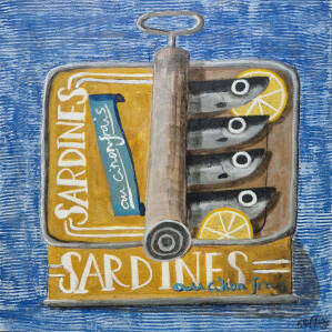 Astrid Tr&uuml;gg - Sardines With Lemon