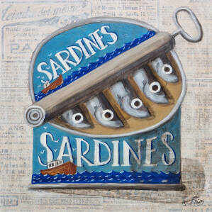 Astrid Tr&uuml;gg - Tinned Sardines