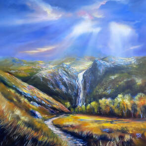 Douglas Roulston - Steall Waterfall, Glen Nevis