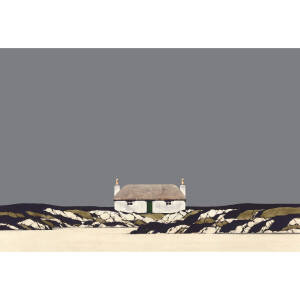 Ron  Lawson - White Sands of South Uist (32x47 inches, Framed 40x55 inches)