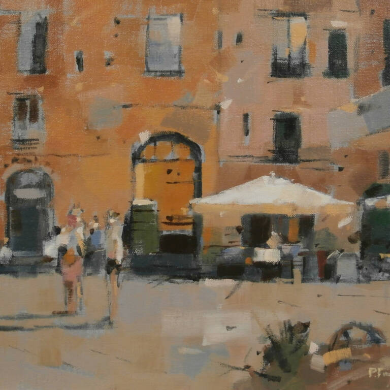 Peter Foyle - In the Piazza dell' Anfiteatro, Lucca