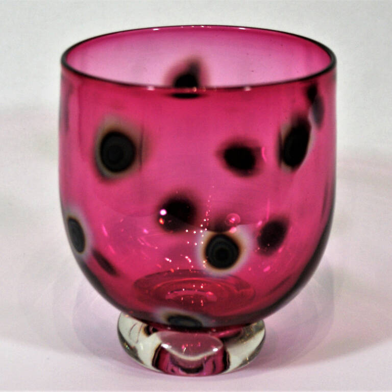 Jane Charles - Small Ruby Reduction Spot Bowl