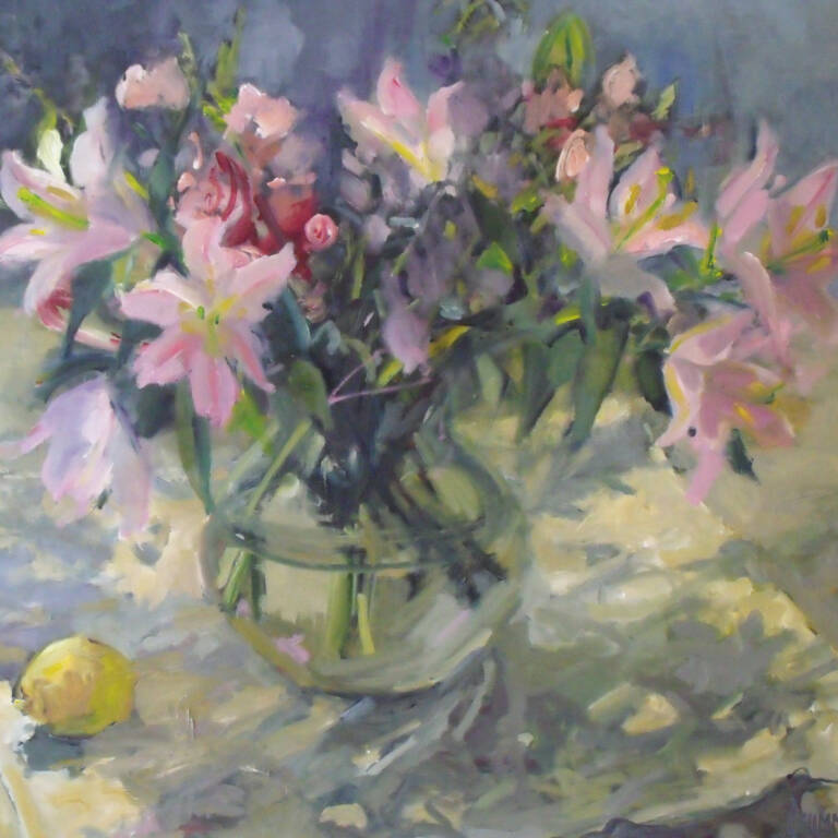 Marion Drummond PAI - Dappling Flowers