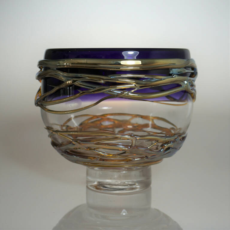 Allister  Malcolm - Golden Trailing Bowl Small