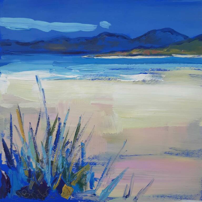 Judith I. Bridgland - Grasses By The Beach, Harris