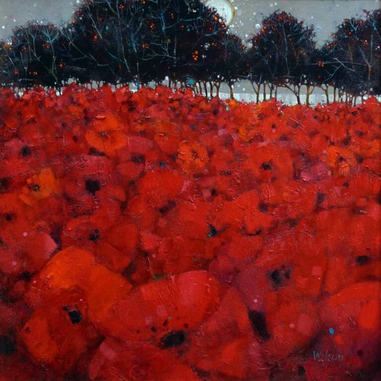 Gordon Wilson - Sundown Wild Poppy Orchard