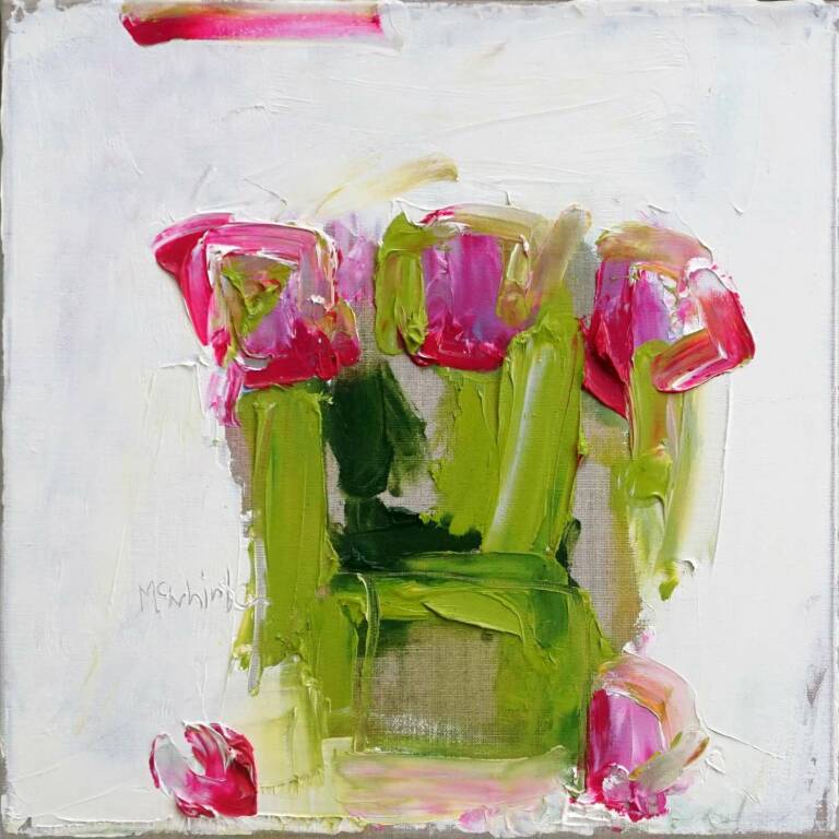 Alison McWhirter - Tulips Against Warm White