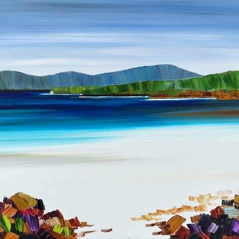 Sheila Fowler - Beach Rocks, Borve, Harris