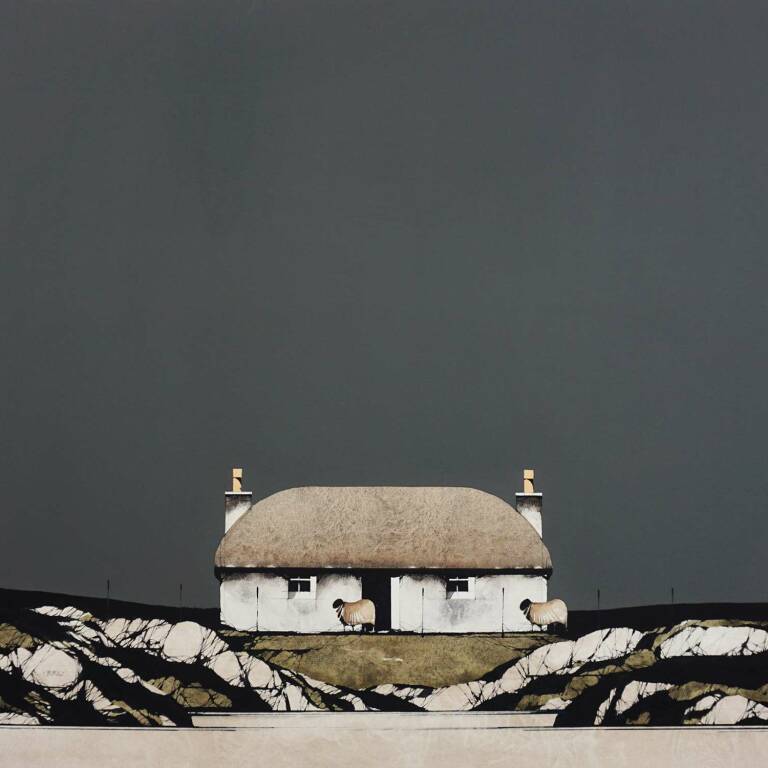 Ron  Lawson - Hebridean Thatched Cottage